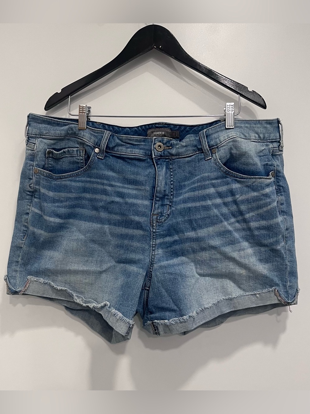 torrid Blue Denim Jean Shorts